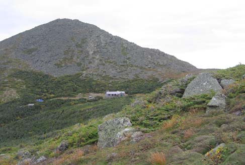 Mt. Madison and Madison Hut (photo by Mark Malnati)