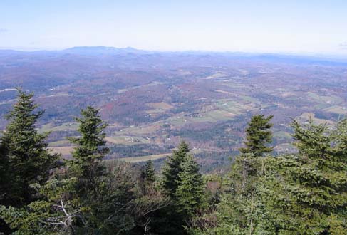 View from the observation tower (photo by Mark Malnati)