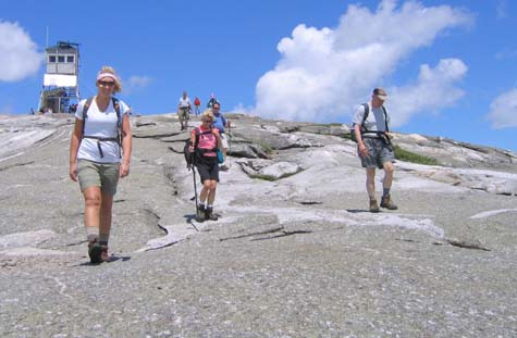 SDH descending from Mount Cardigan (photo by Mark Malnati)