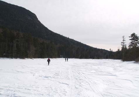 View of lower Greeley Pond from the northern end (photo by Sharon Sierra)