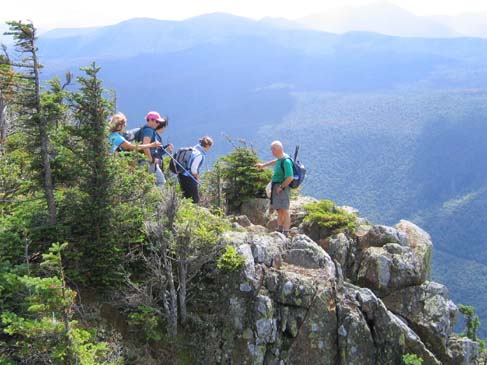 SDH enjoying the views (photo by Mark Malnati)