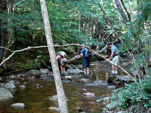 Stream crossing (photo by Jim Pollard)