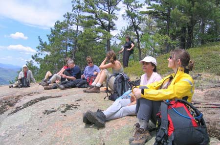 On Peaked Mountain (photo by Mark Malnati)