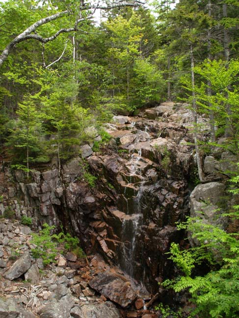 Hadlock Waterfall on 6/7/2008 (photo by Sharon Sierra)