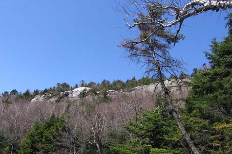 Ledges above Lake Solitude (photo by SDH)